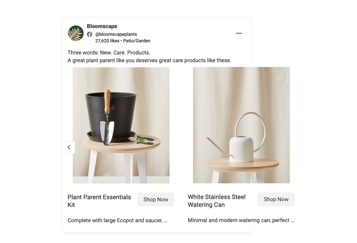 Facebook Product Feed